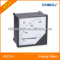 42C3-V analog panel meter voltmeter